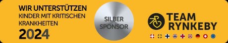 Sponsorbanner Silber Team Rynkeby